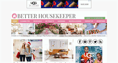 Desktop Screenshot of betterhousekeeper.com